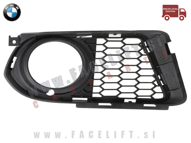 BMW 3 E92 E93 M 06-10 mreža sprednjega odbijača desna