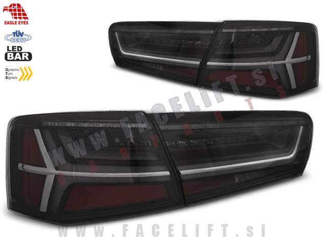 Audi A6 4G Limuzina 11-14 zadnje LED luči DTS