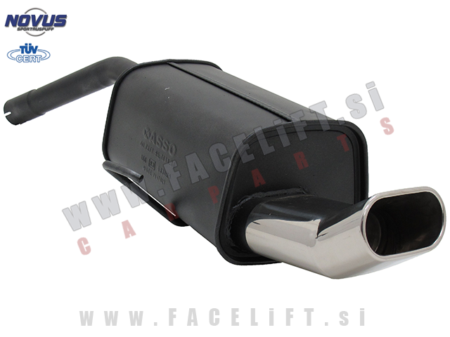 Alfa Romeo 156 / 932 (97-05) / športni izpušni lonec / 1x 135x75mm / DTM Alfa Romeo 156 / 932 (97-05) / športni izpušni lonec / 1x 135x75mm / DTM