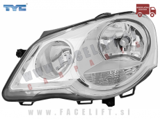 VW Polo / 9N (05-09) / žaromet / levi