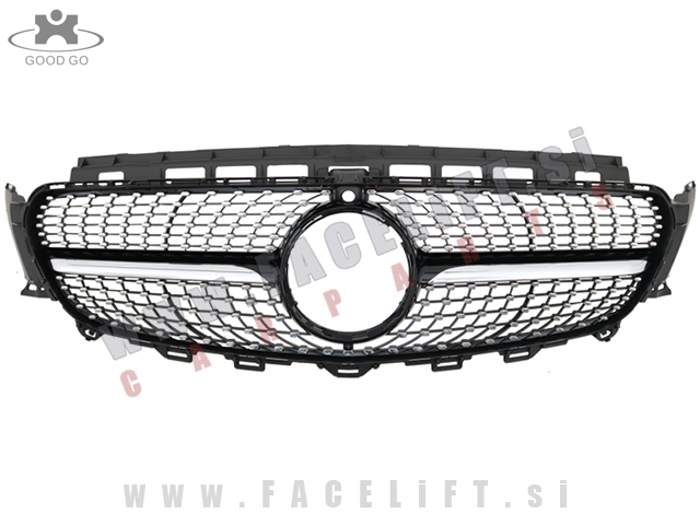 Mercedes E W213 16-20 maska Diamond Black AMG E43 izgled Mercedes E W213 16-20 maska Diamond Black AMG E43 izgled
