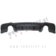 BMW 3 E92 E93 M 06-14 difuzor M-Performance izgled črni (mat)