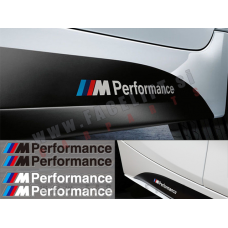 BMW M-Performance nalepke bele