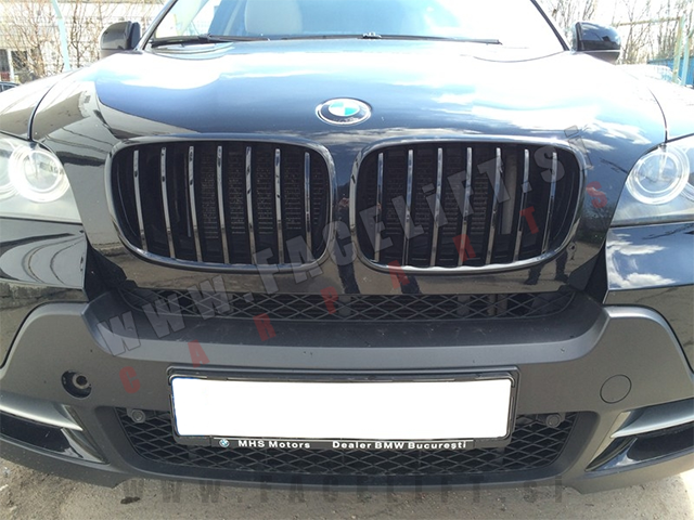 BMW X6 E71 E72 08-14 ledvičke črne sijaj