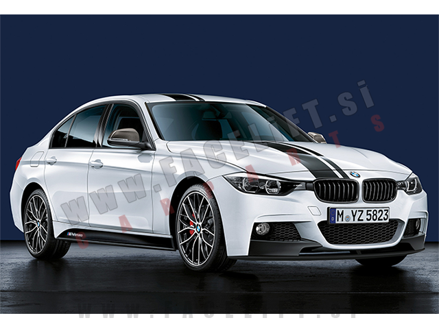 BMW M-Performance nalepke črne