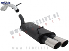 VW Golf 4 98-03 športni izpušni lonec 2x 76mm MS-Design VW Golf 4 98-03 športni izpušni lonec 2x 76mm MS-Design