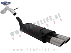 Seat Leon 1M 99-05 športni izpušni lonec 2x 76mm SR-Design Seat Leon 1M 99-05 športni izpušni lonec 2x 76mm SR-Design