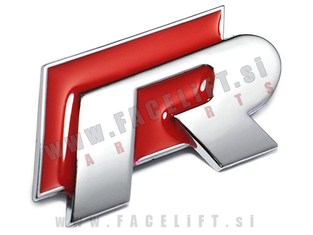 VW R emblem (3D nalepka)
