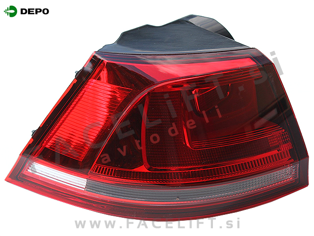 VW Golf 7 Karavan 12-17 zadnja zunanja luč leva VW Golf 7 Karavan 12-17 zadnja zunanja luč leva