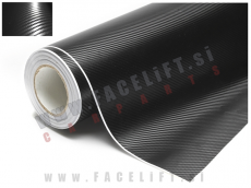 Samolepljiva folija karbon (3D) črna 152cm x 250cm