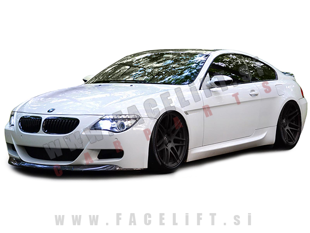 BMW 6 E63 E64 03-10 ledvičke M6 izgled črne (sijaj)