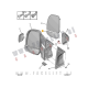 Citroen Jumper / 250 (06-14) / steklo ogledala / spodnje / levo