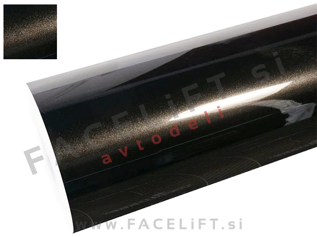 Samolepljiva folija diamantna metalik črna 152cm x 50cm