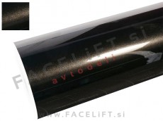 Samolepljiva folija diamantna metalik črna 152cm x 150cm