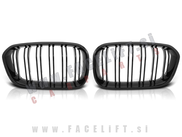 BMW 1 F20 F21 15-18 ledvičke M1 izgled črne (sijaj)