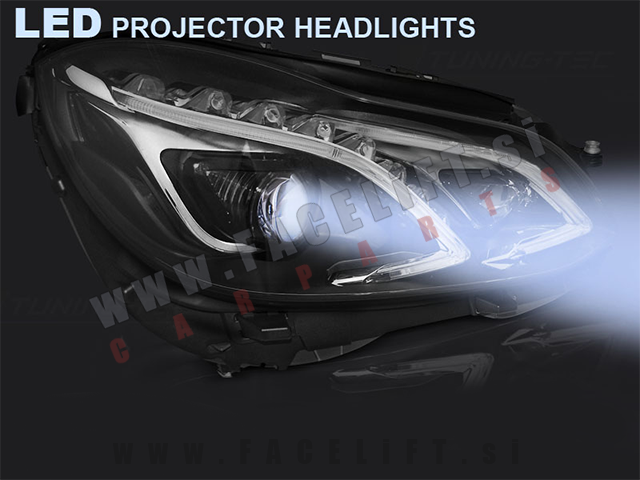 Mercedes E / W212 (13-16) / LED žarometi / DRL