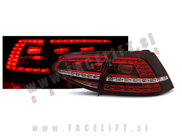 VW Golf 7 12-17 zadnje LED luči DTS