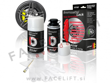 Barva za zavorne čeljusti rumena sijaj