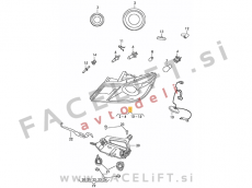 Škoda Octavia 1Z 08-13 žaromet levi Škoda Octavia 1Z 08-13 žaromet levi