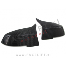BMW 1 F20 11-18 pokrovi ogledal M1 izgled karbon (sijaj)