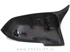 BMW 3 F30 F31 11-19 pokrovi ogledal M3 izgled karbon (sijaj)