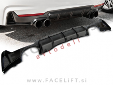 BMW 4 F32 F33 13-20 difuzor M-Performance izgled črni mat