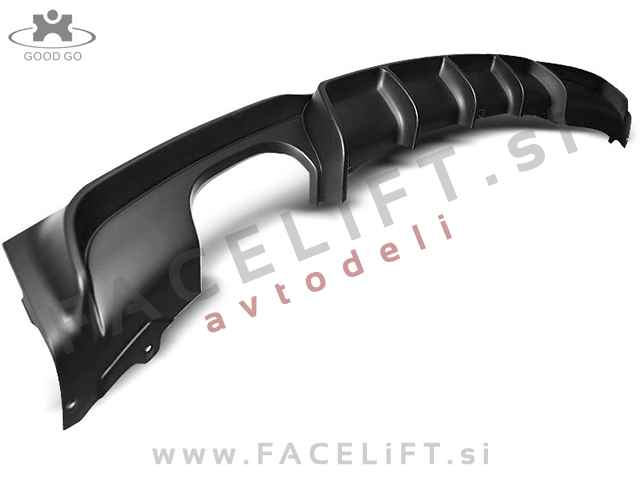 BMW 3 F30 F31 M 11-19 difuzor M-Performance izgled črni (mat)