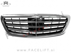 Mercedes S W222 13-20 maska AMG S65 izgled kromirana (sijaj) Mercedes S W222 13-20 maska AMG S65 izgled kromirana (sijaj)