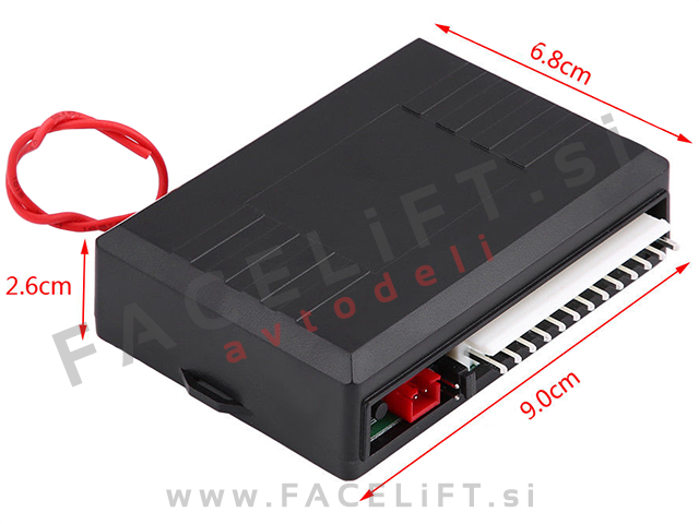 Univerzalno centralno daljinsko zaklepanje 2x daljinec 12V