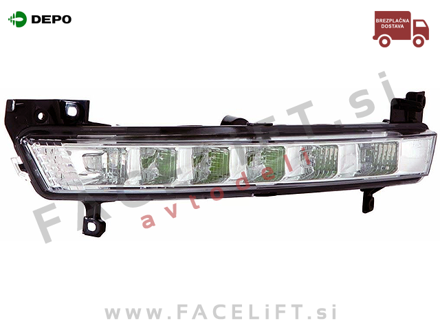 Citroen C4 Picasso / UA UD (10-13) / LED dnevna luč / leva Citroen C4 Picasso / UA UD (10-13) / LED dnevna luč / leva