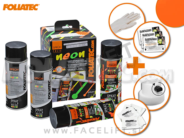 Folija sprej / 2x 400ml / oranžna (neon)