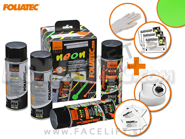 Folija sprej / 2x 400ml / zelena (neon)
