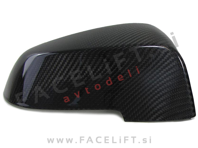 BMW 5 / F10 F11 (13-17) / pokrovi ogledal / karbon