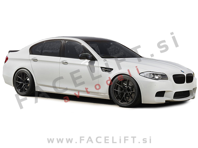 BMW 5 / F10 F11 (13-17) / pokrovi ogledal / karbon