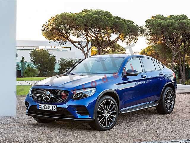 Mercedes GLC Coupe C253 16-22 bočne stopnice Mercedes GLC Coupe C253 16-22 bočne stopnice