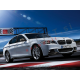 BMW 5 F10 F11 10-17 podaljšek sprednjega odbijača M-Performance črni (mat)