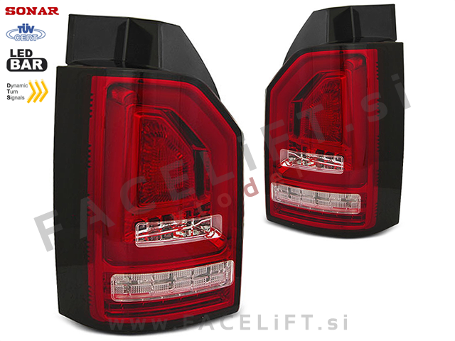 VW T6 / (15- ) / zadnje LED luči / DTS