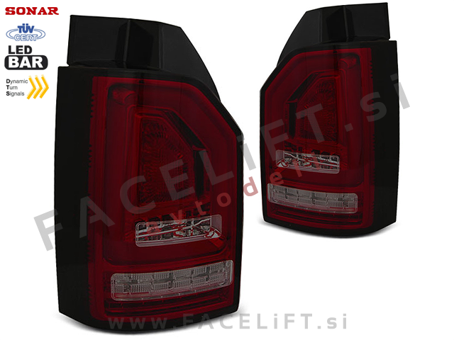 VW T6 / (15- ) / zadnje LED luči / DTS