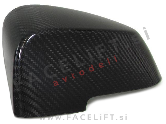 BMW 7 / F01 F02 (12-15) / pokrovi ogledal / karbon