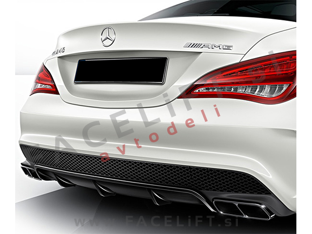 Mercedes CLA C117 AMG Line 13-16 difuzor