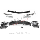 Mercedes C S204 W204 11-14 sprednji odbijač AMG C63 izgled PDC SRA