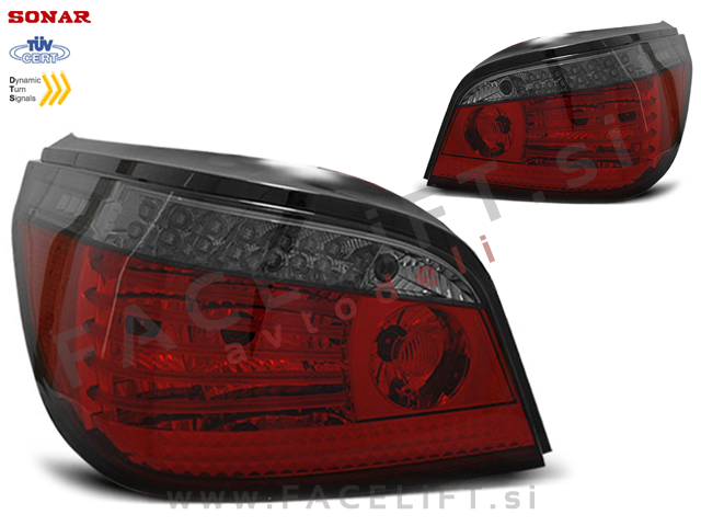 BMW 5 / E60 Limuzina (07-10) / zadnje LED luči / DTS