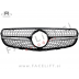 Mercedes GLC X253 15-19 maska Diamond Black