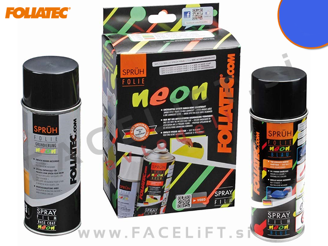 Folija sprej / 1x 400ml / modra (neon)