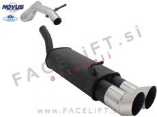 Seat Leon / 1M (99-05) / športni izpušni lonec / 2x 90mm / DTM