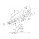 Seat Ibiza 6L 02-08 sprednji blatnik levi Seat Ibiza 6L 02-08 sprednji blatnik levi