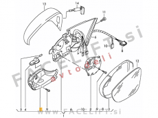 VW Beetle / 5C (11- ) / LED smernik bočnega ogledala / levi
