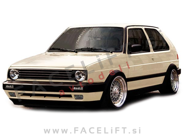 VW Golf 2 83-92 razširitev blatnikov GTI izgled