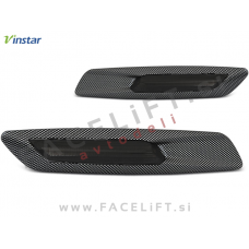 BMW bočni LED smerniki karbon zatemnjeni (smoke)