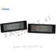 BMW 1 E81 E87 04-11 LED osvetlitev registrske tablice z ohišjem
